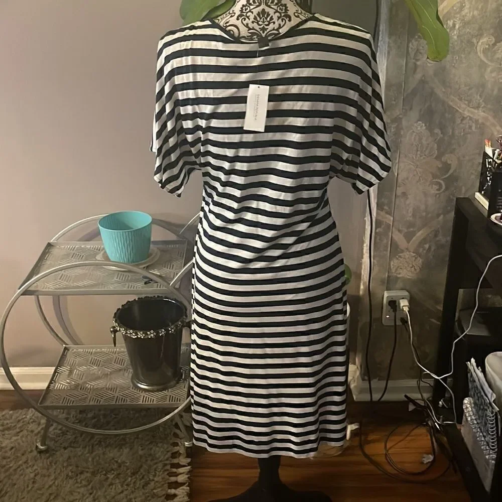 Banana Republic NWT striped cotton dress